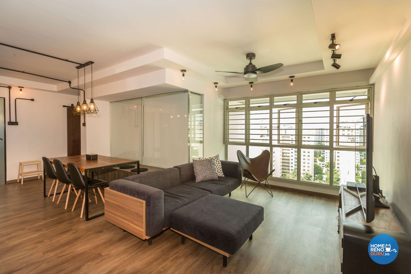 HDB 5 Room Flat Improved - Grand Studios Interior Design